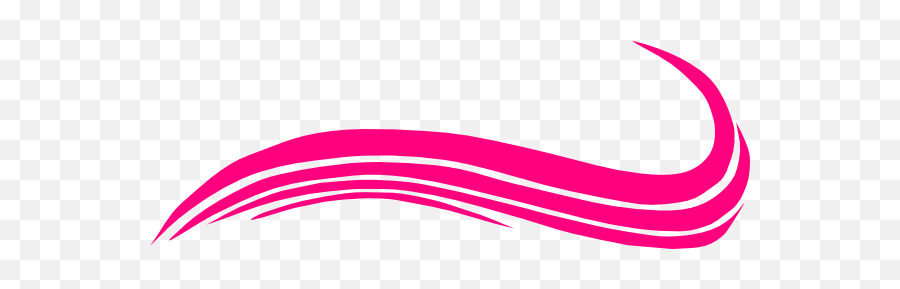 Swoosh Hot Pink Clip Art - Vector Clip Art Carmine Png,Nike Logo Clipart