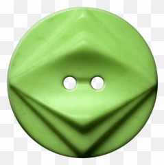 Double Diamond Motif Light Green - Button png