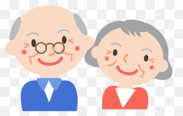 Old Couple - Grandmother And Grandfather Png,Grandparents Png