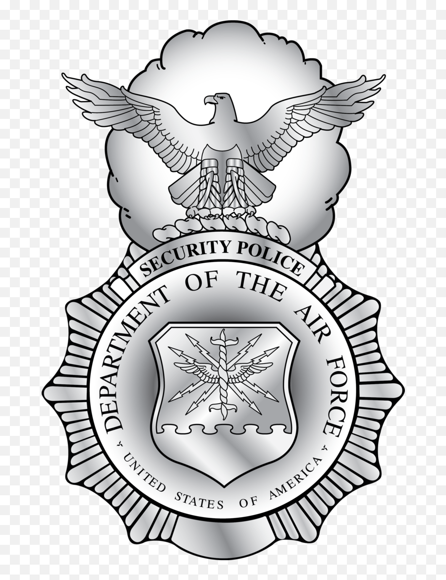 Sf Badge - Usaf Security Forces Badge Png,Police Shield Png