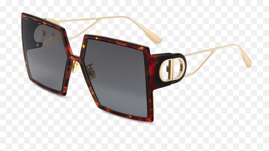 Dior Launches The New 30 Montaigne - Dior 30 Montaigne Sunglasses Brown Png,Square Glasses Png