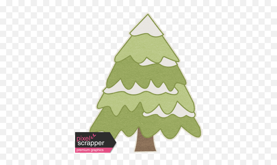 Sweater Weather - Snow Tree 01 Graphic By Sheila Reid New Year Tree Png,Snow Tree Png