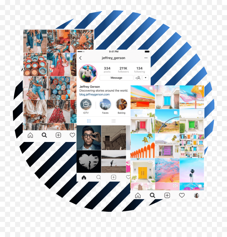 Practical Instagram Post Scheduler No1 Tool To Reliable And Instantly From Pc - Black And White Striped Circle Png,Instagram Post Png