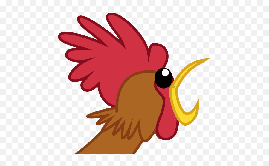 1660802 - Artistlightningbolt Bust Crowing Derpibooru Chicken With Mouth Open Png,Open Mouth Png