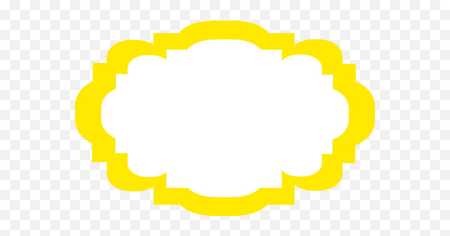 Yellow Frame Png Clip Arts For Web - Yellow Frame Clipart,Yellow Frame Png