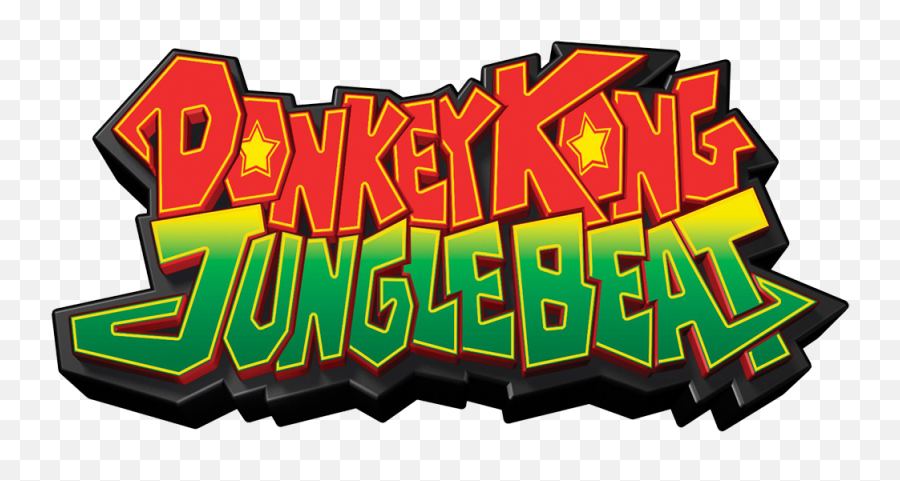Donkey Kong Jungle Beat Logo Png Image - Donkey Kong Jungle Beat Logo Transparent,Beats Logo Png