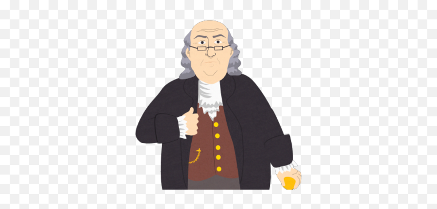 Benjamin Franklin South Park Archives Fandom - Senior Citizen Png,Benjamin Franklin Png