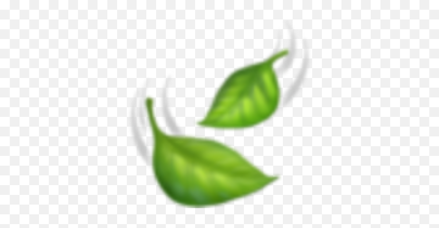 Leaves Falling Green Emoji Sticker By Pluiebts - Vertical Png,Leaf Emoji Png