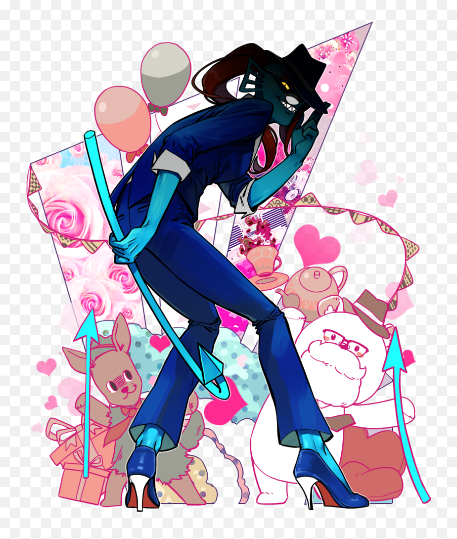 Undyne - Undertale Image 2629381 Zerochan Anime Image Board Fictional Character Png,Undyne Transparent