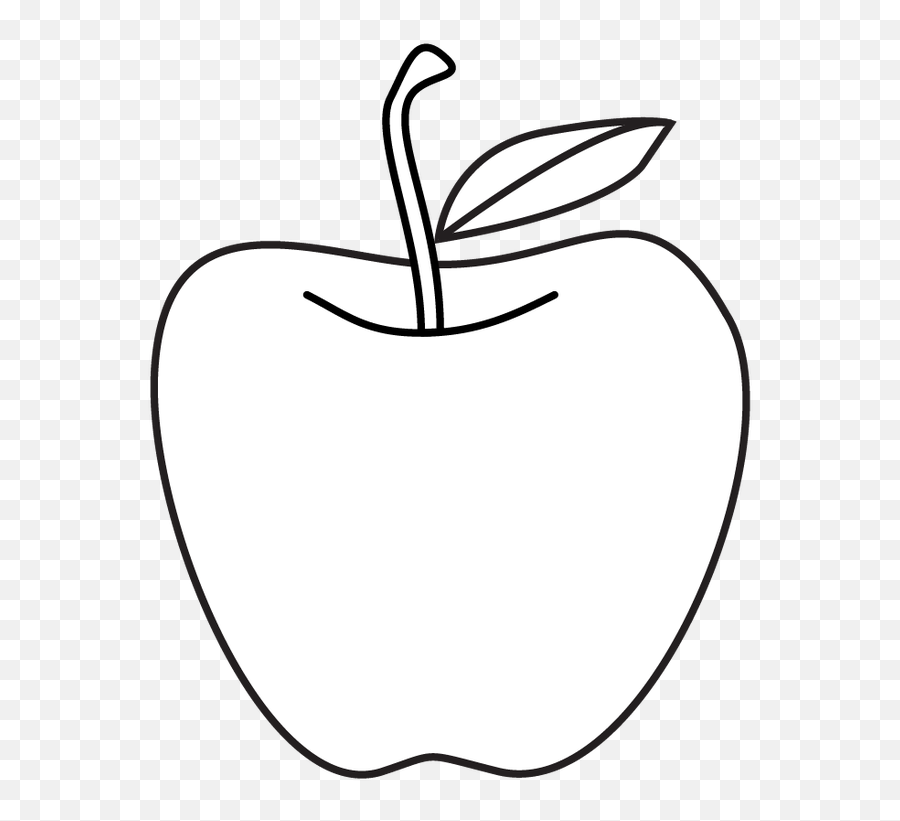 Apple Drawing Png Transparent Files - Apple Line Drawing Png,Line Drawing Png