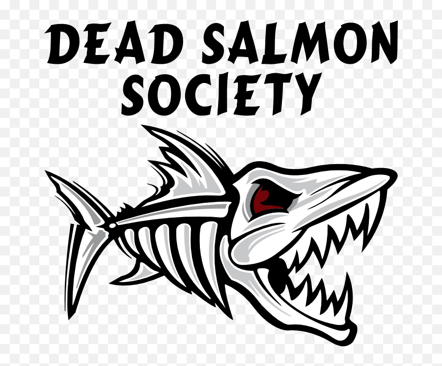 Download Dead Salmon Society T - Shirt Fish Skeleton Png Fish Skeleton Vector,Fish Skeleton Png