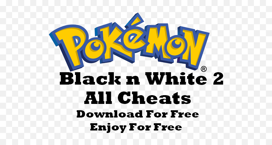 Pokemon Black And White 2 Cheats Codes - Pokemon Go Eevee Logo Png,Pokemon Black 2 Logo