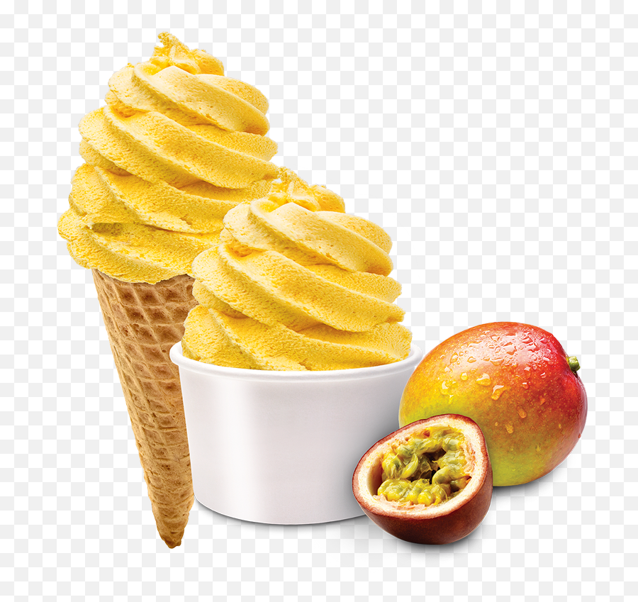 Flavours Premium Frozen Yoghurt - Passion Fruit Ice Cream Png,Frozen Yogurt Png