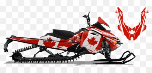 Canadian Flag Designs For Skidoo - Rev Xm Page 1 Doo Summit Graphics png