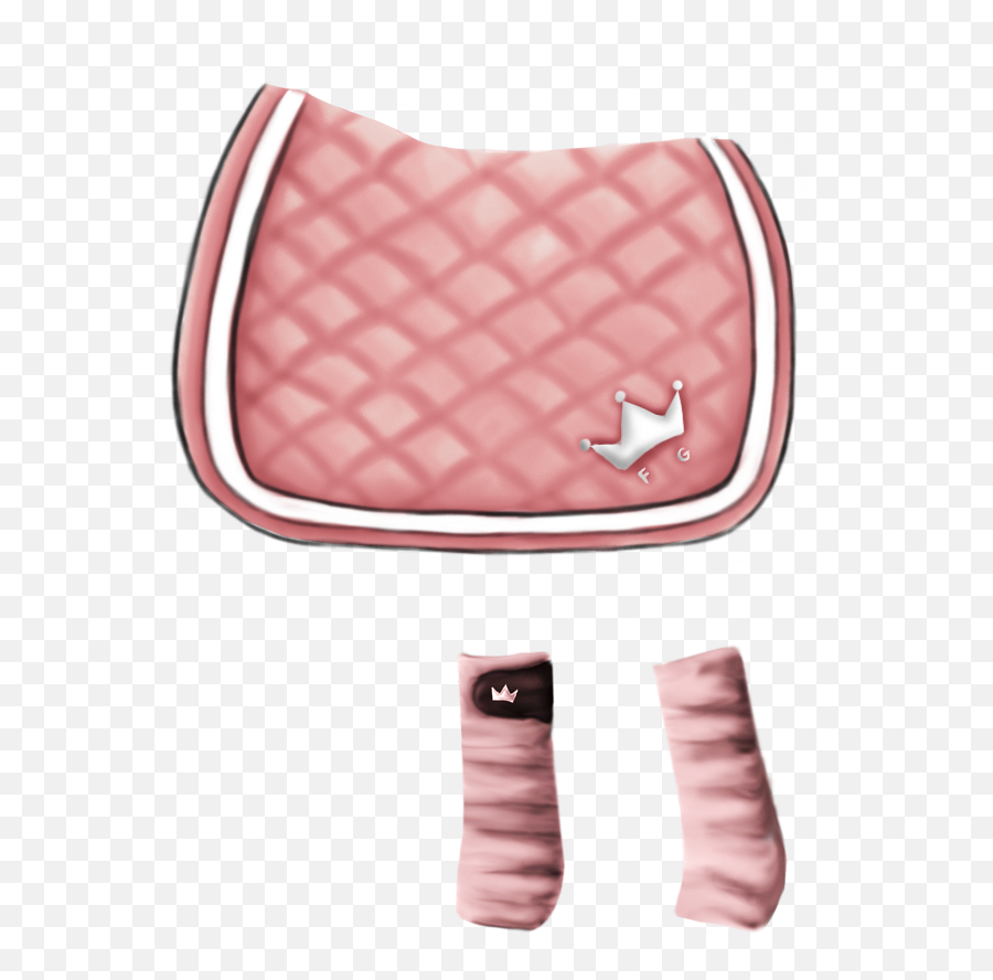 Leg Wraps - Front And Hind And Saddle Pads For Star Stable Star Stable Pink Saddle Pad Png,Stable Png