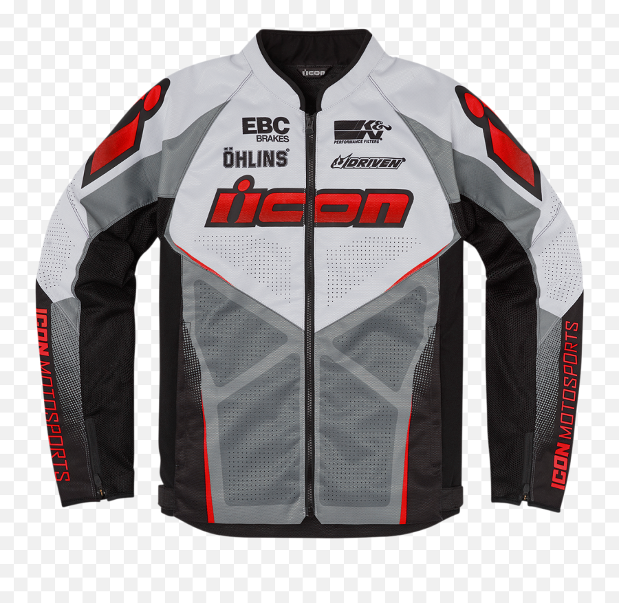 Icon Hooligan Ultrabolt Motorcycle - Long Sleeve Png,Icon Leather Jacket