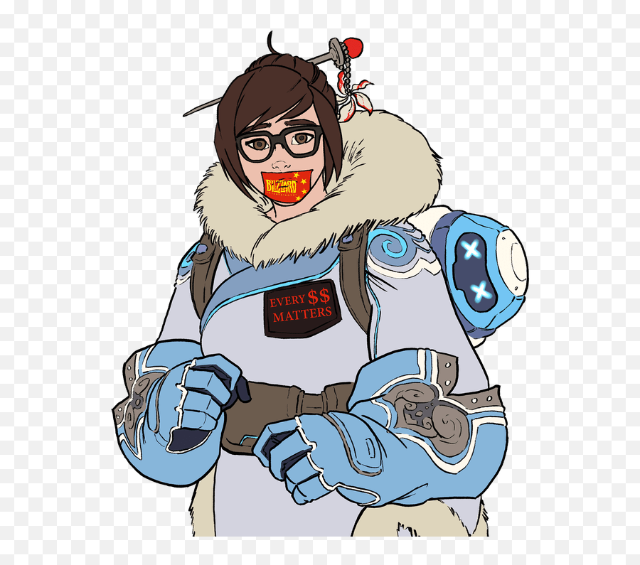 Memes Of Overwatch Hero Mei Have Become - Fictional Character Png,Mei Blizzard Icon