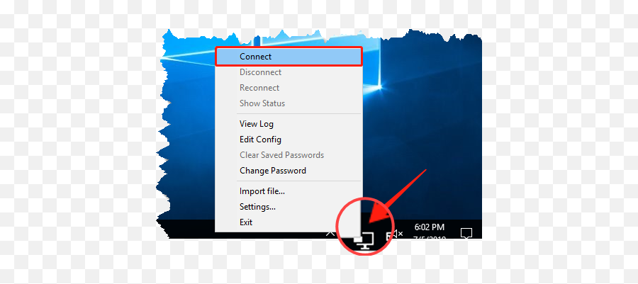 Connect Windows Pc To Yeastar S - Vertical Png,Right Click Icon
