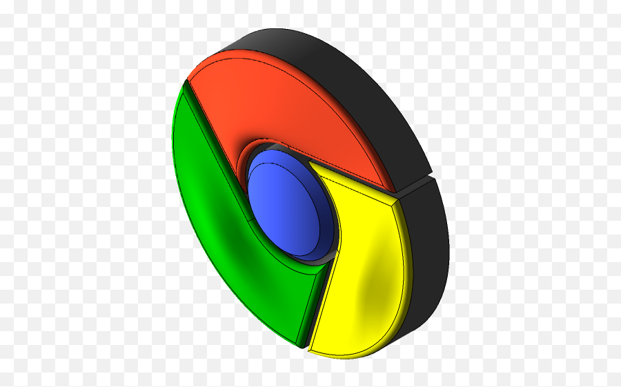 Google Chrome Icon - Icon 3d Google Chrome Png,Number On Google Chrome Icon