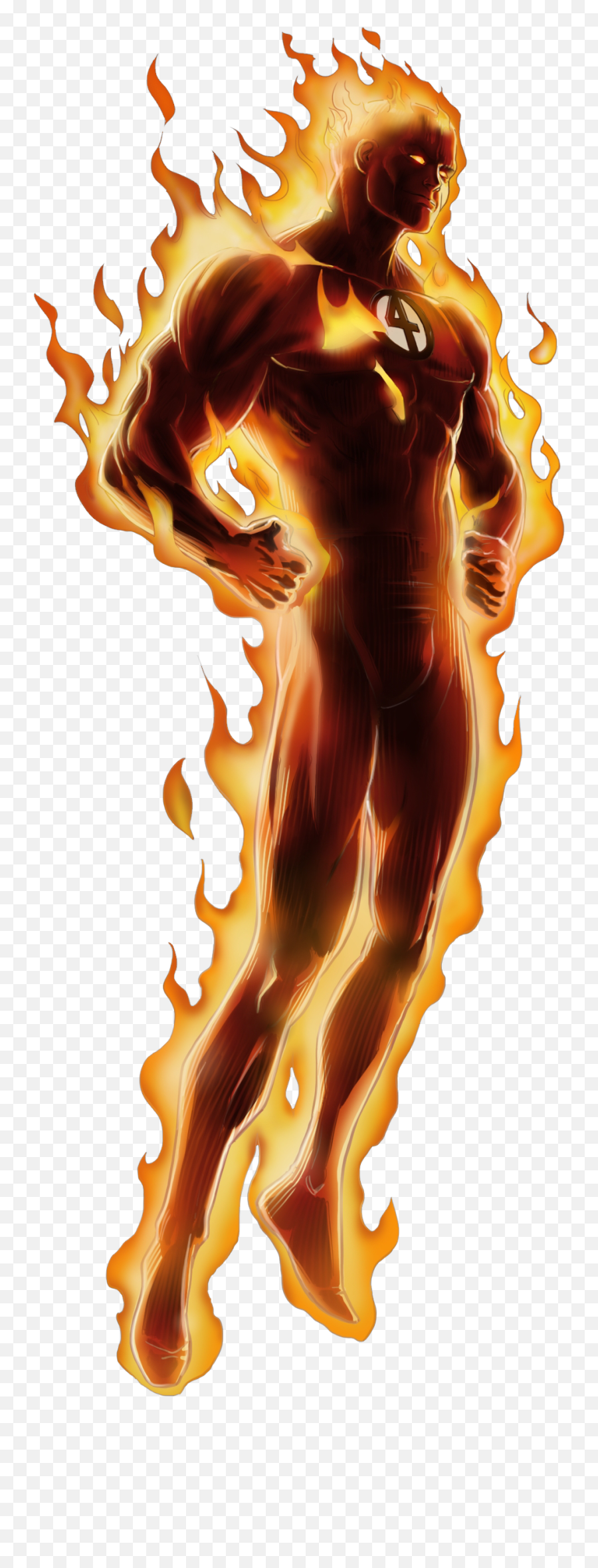 Download Human Torch Png Pic - Free Transparent Png Images Marvel Comics Human Torch,Torch Png