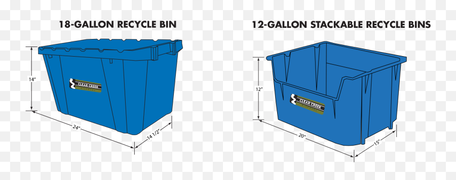 Containers - Clear Creek Disposal Aeg Png,Recycle Transparent