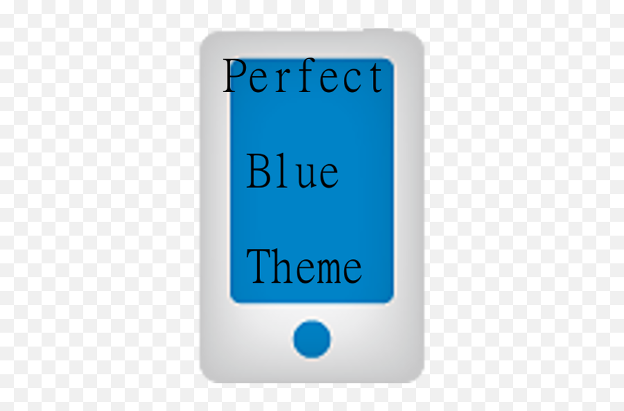Perfect Blue Theme - Vertical Png,Galaxy S3 Eye Icon