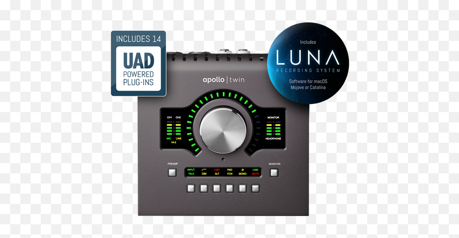 Icon Platform Fader Controller - Uad Apollo Twin Png,Does The Waves Icon Platform M Controller For Emotion Lv1 Work With Reaper
