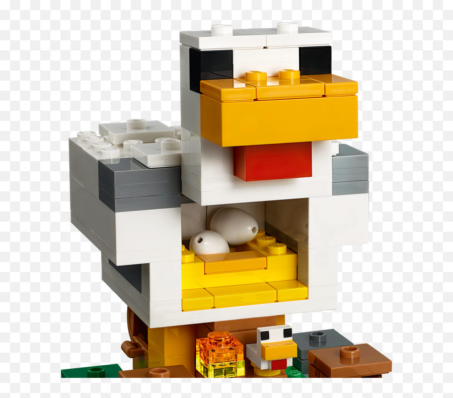 Lego Minecraft The Chicken Coop 21140 - Lego Minecraft House Chicken Png,Minecraft Chicken Png