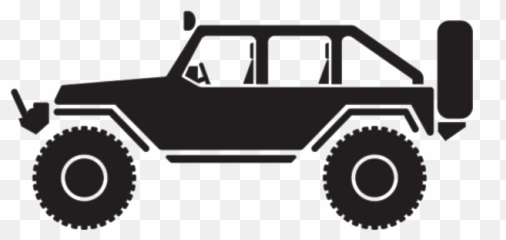 Off Road 4x4 Silhouette T - Silueta De Bicicleta Mtb png
