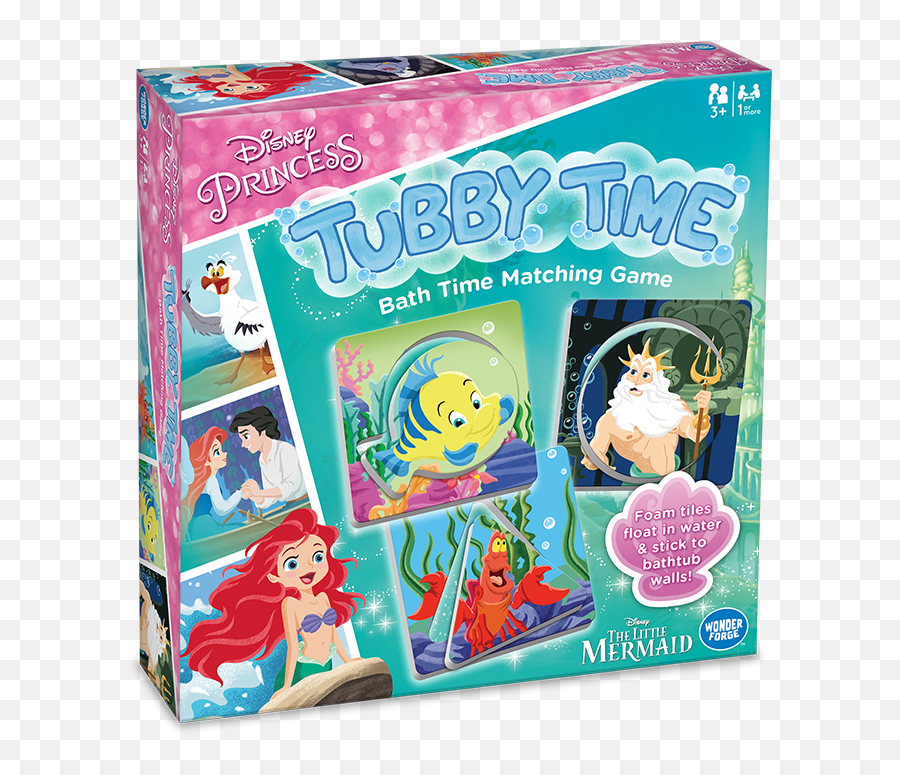 Wonder Forge - Disney Little Mermaid Ariel Tubby Time Bath Preschool Game Walmartcom Tubby Time Game Png,Bath Time Icon