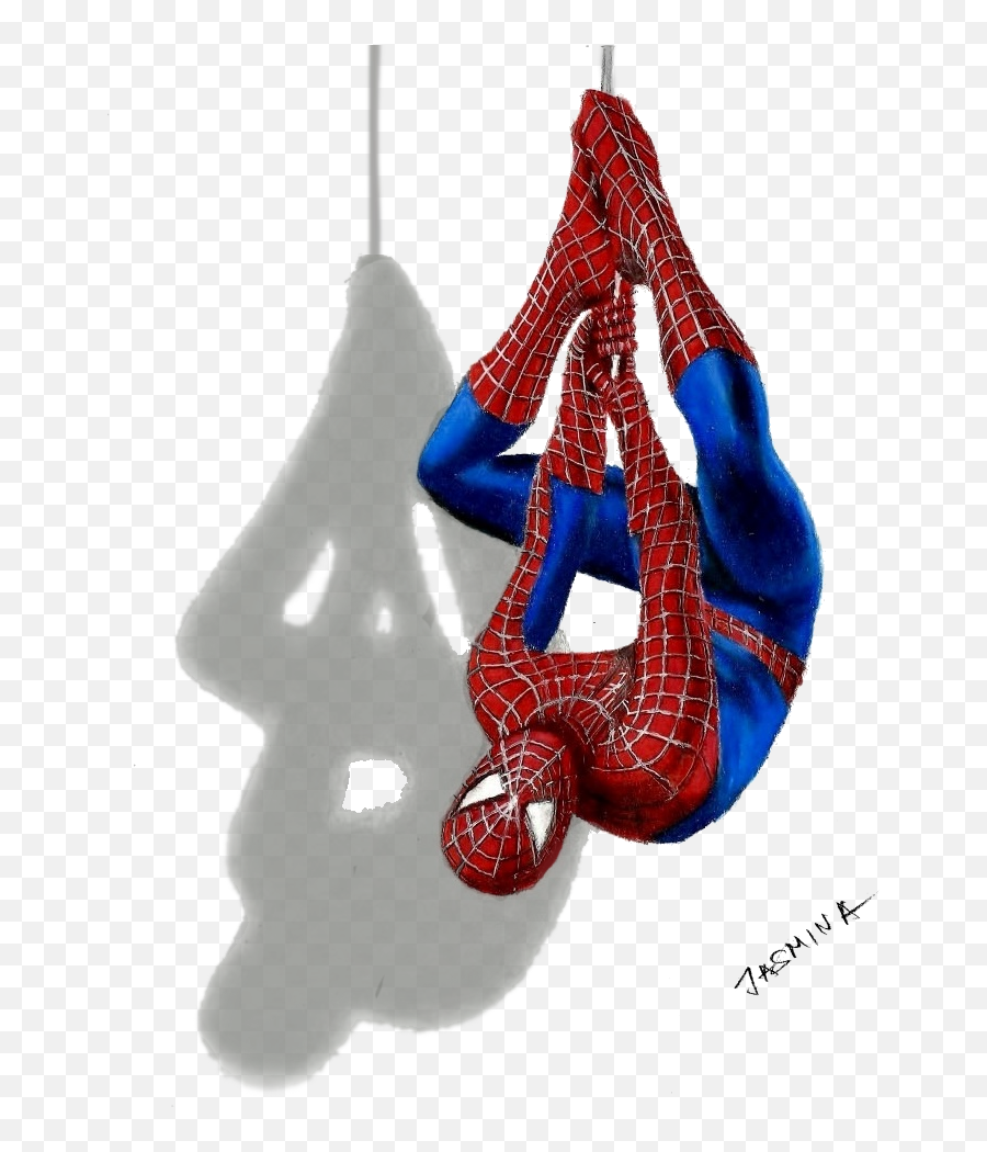 Drawn Spiderman Pencil Color - Spider Man Transparent Spider Man 3d Drawing Png,Spiderman Transparent