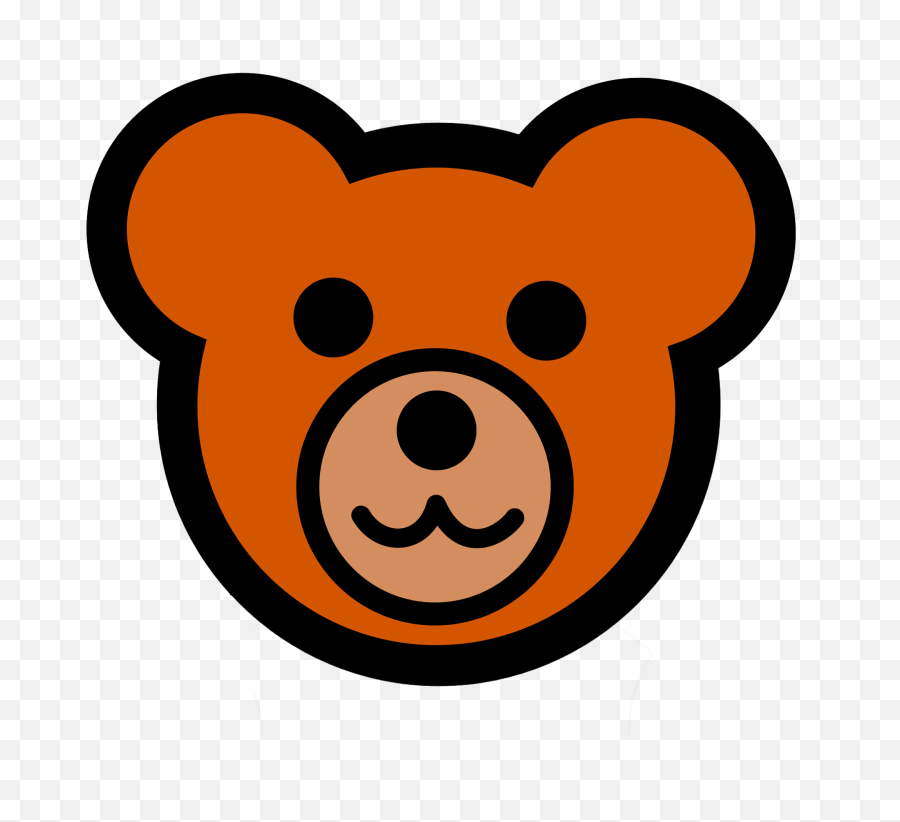 Png Teddy Bear Head Only Remix - Teddy Bear Head Clip Art,Bear Head Png