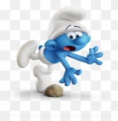 Smurfs The Lost Village Clumsy - Smurfs The Lost Village Clumsy Png,Smurfs Png