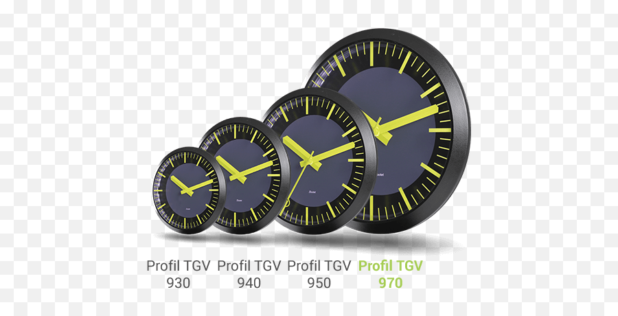 An Outdoor Analogue Clock That Is Icon Of French Train - Tgv Clock Png,Analog Icon