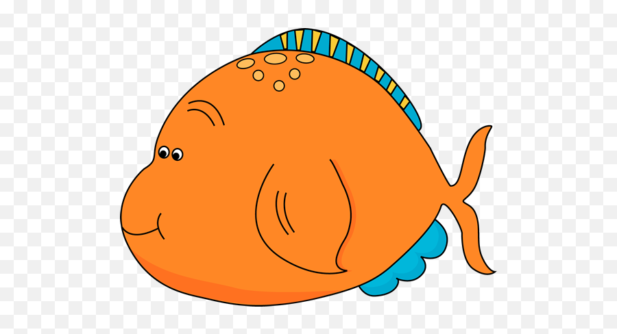 Cute Orange Fish Clipart Clip Art - Orange Fish Clip Art Png,Fish Clipart Transparent