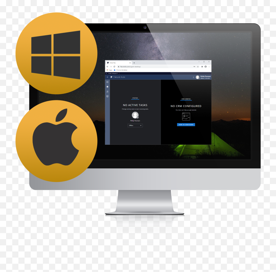Twilio - Plenom Png,How To Change Icon On Desktop