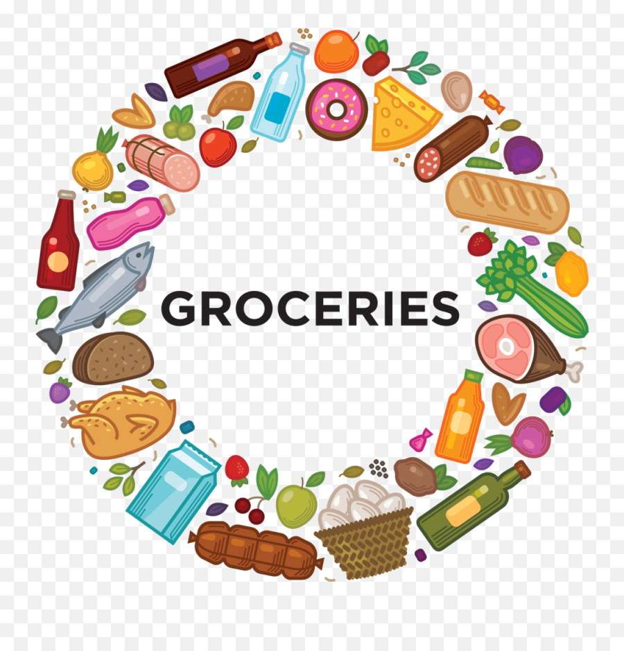 Download Hd Image Tour Karen Gnat - Grocery Icons Transparent Grocery Icon Png,Groceries Icon