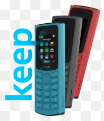 Nokia 105 4g Mobile Phone With Fm Radio Png