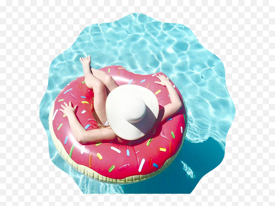 Pool Float - Koo Do Pywania Donut Png Download Original Png Floats,Pool Float Png