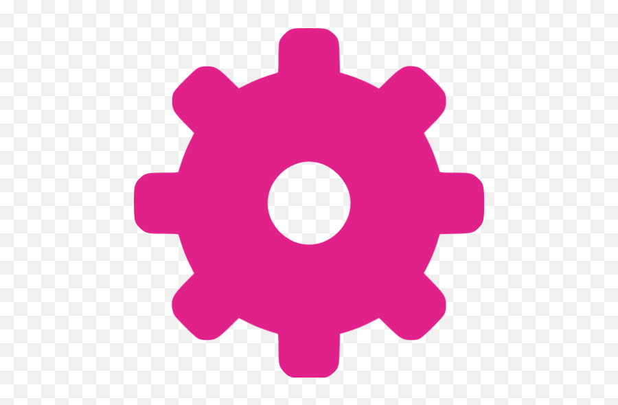 Barbie Pink Gear 2 Icon - Free Barbie Pink Gear Icons Navy Blue Gear Icon Png,Gear Cog Icon