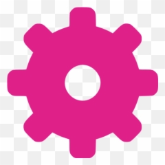 Barbie Pink Gear 2 Icon - Free barbie icons Navy Blue Gear Icon png