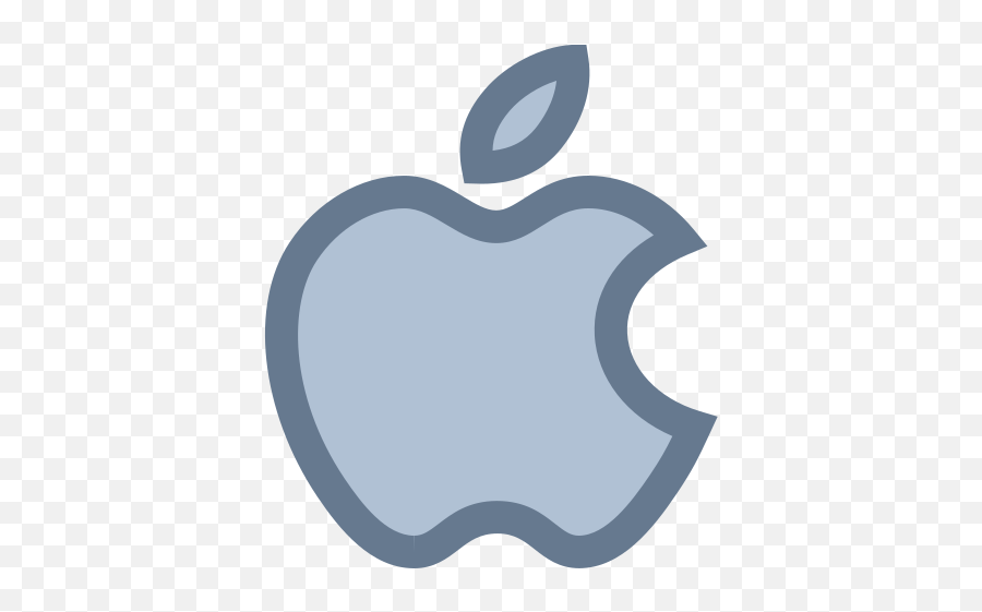 Apple Logo Icon In Office Xs Style - Cockfosters Tube Station Png,Mac Apple Icon