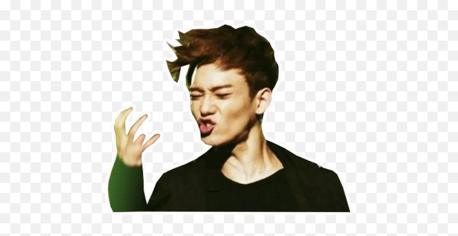 Telegram Sticker From Exo Pack Png Chanyeol Icon