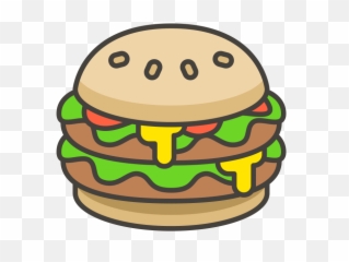 Hamburger Free Icon Of 780 Vector - Cartoon Transparent Burger Icon Png,Hamburguesa Png