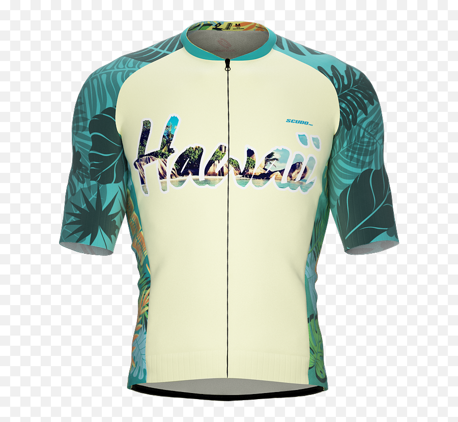 Scudopro Pro - Elite Short Sleeve Cycling Jersey Hawaii Usa State Icon Landmark Symbol Identity Men And Women Png,Hawaii Icon Png