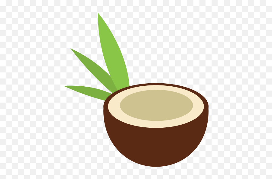 Coconut Icon Myiconfinder - Coconut Icon Vector Png,Coconut Png