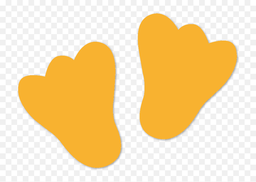Foot Clipart Toe - Printable Yellow Duck Feet Png,Toe Png