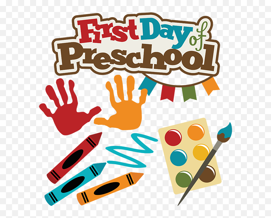 Preschool School Clipart - Wikiclipart Clipart First Day At School Png,School Clipart Png