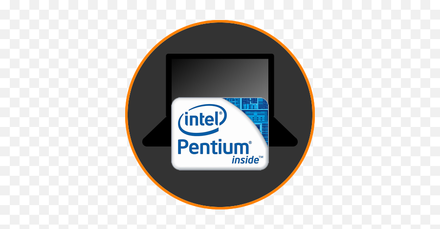 Windows Vista Laptop - Intel Png,Intel Logo Png