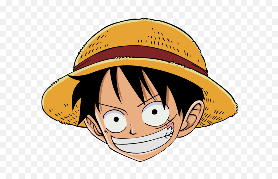 Kepala Luffy One Piece Png Image - Luffy One Piece Head,One Piece Png